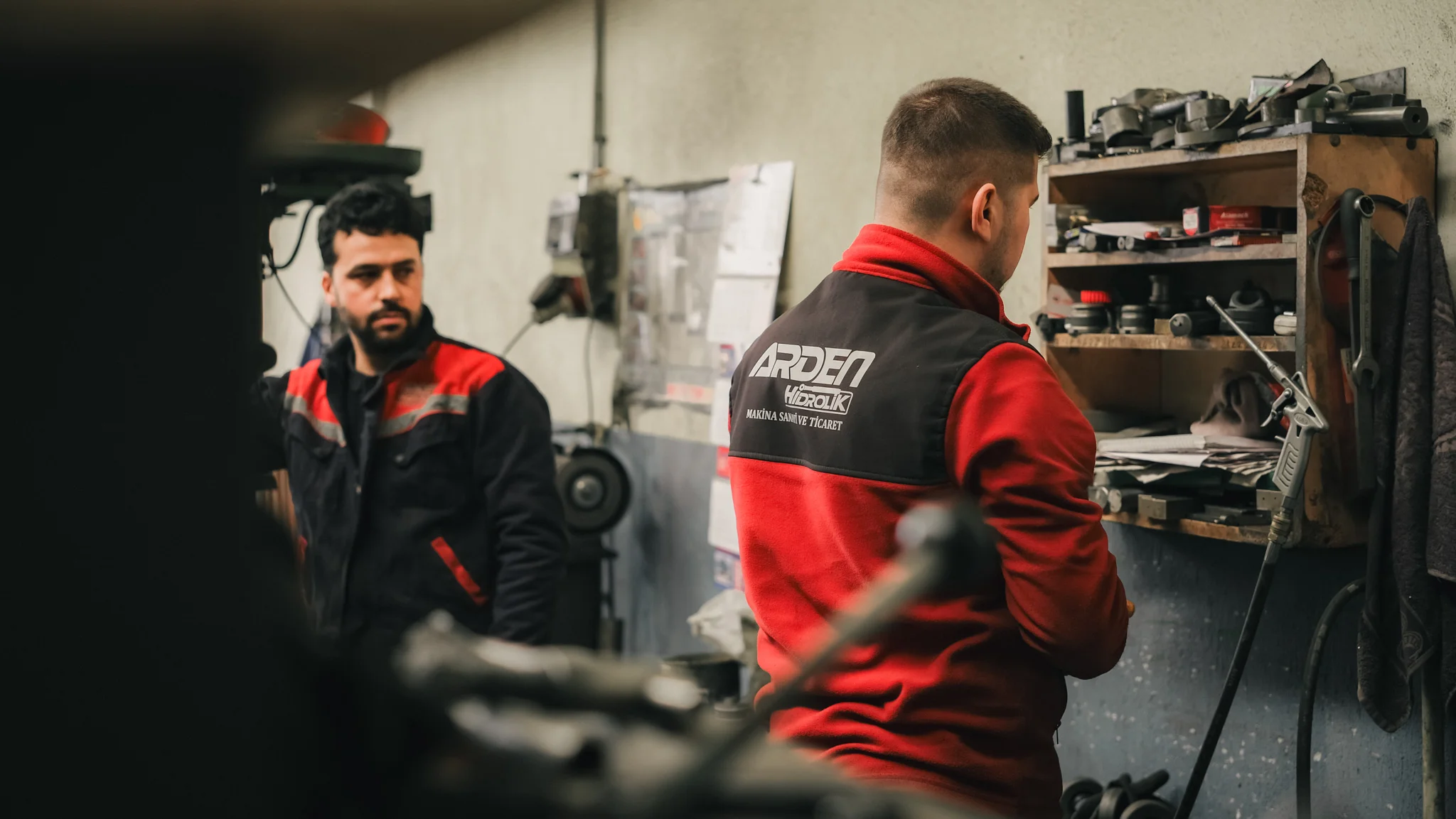 Arden Hidrolik teknik üretim ve montaj hattı.