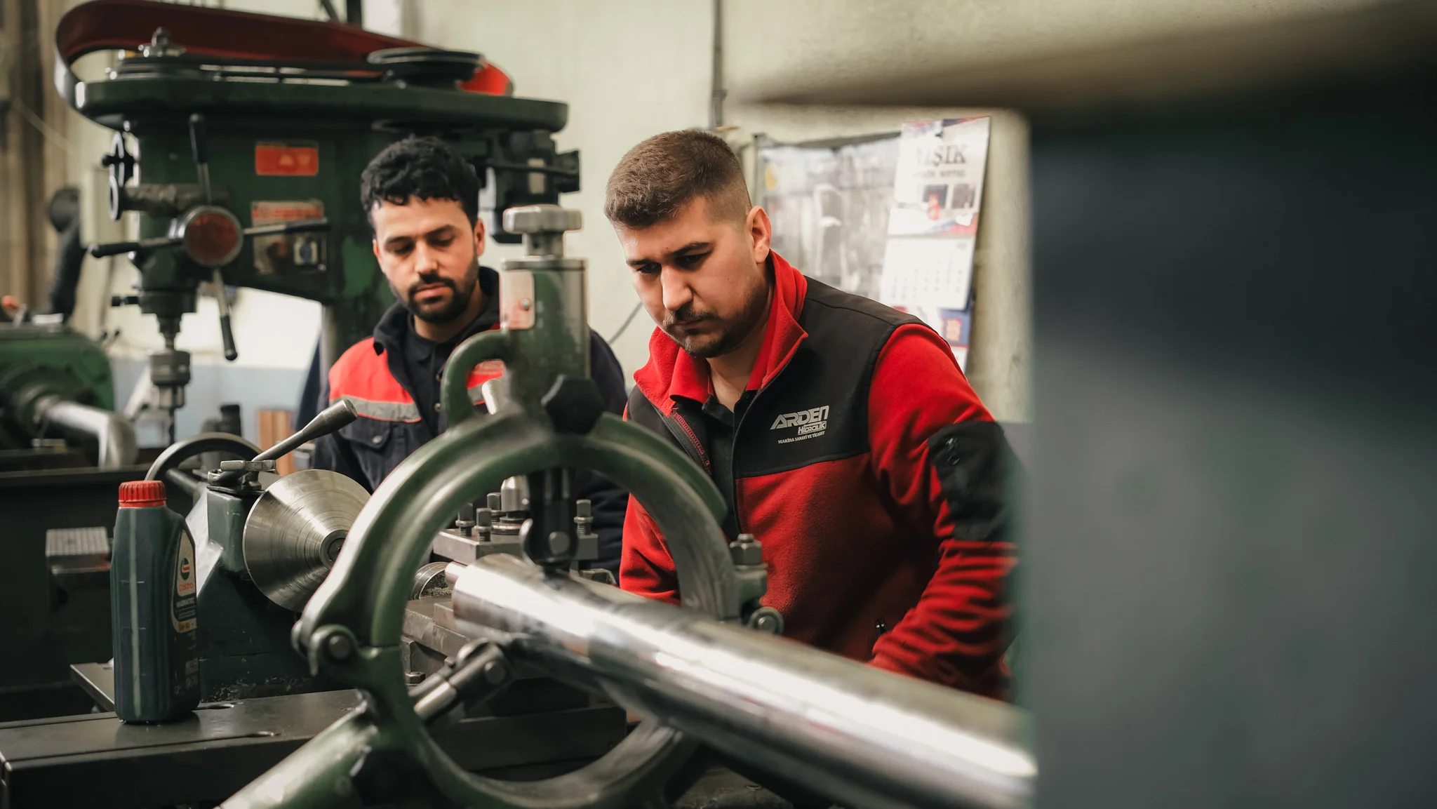 Arden Hidrolik teknik üretim ve montaj hattı.