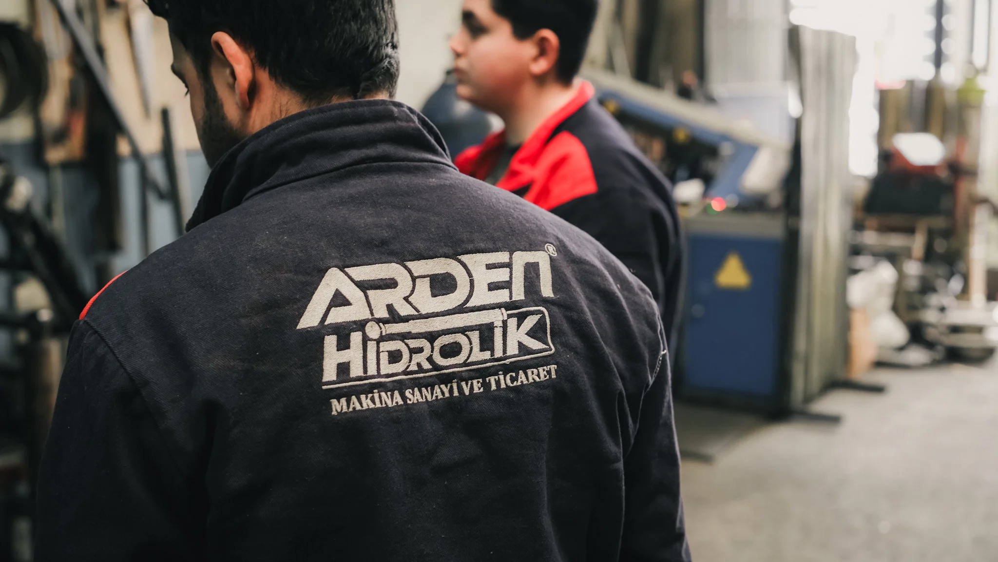 Arden Hidrolik tesis içi üretim çalışmaları.