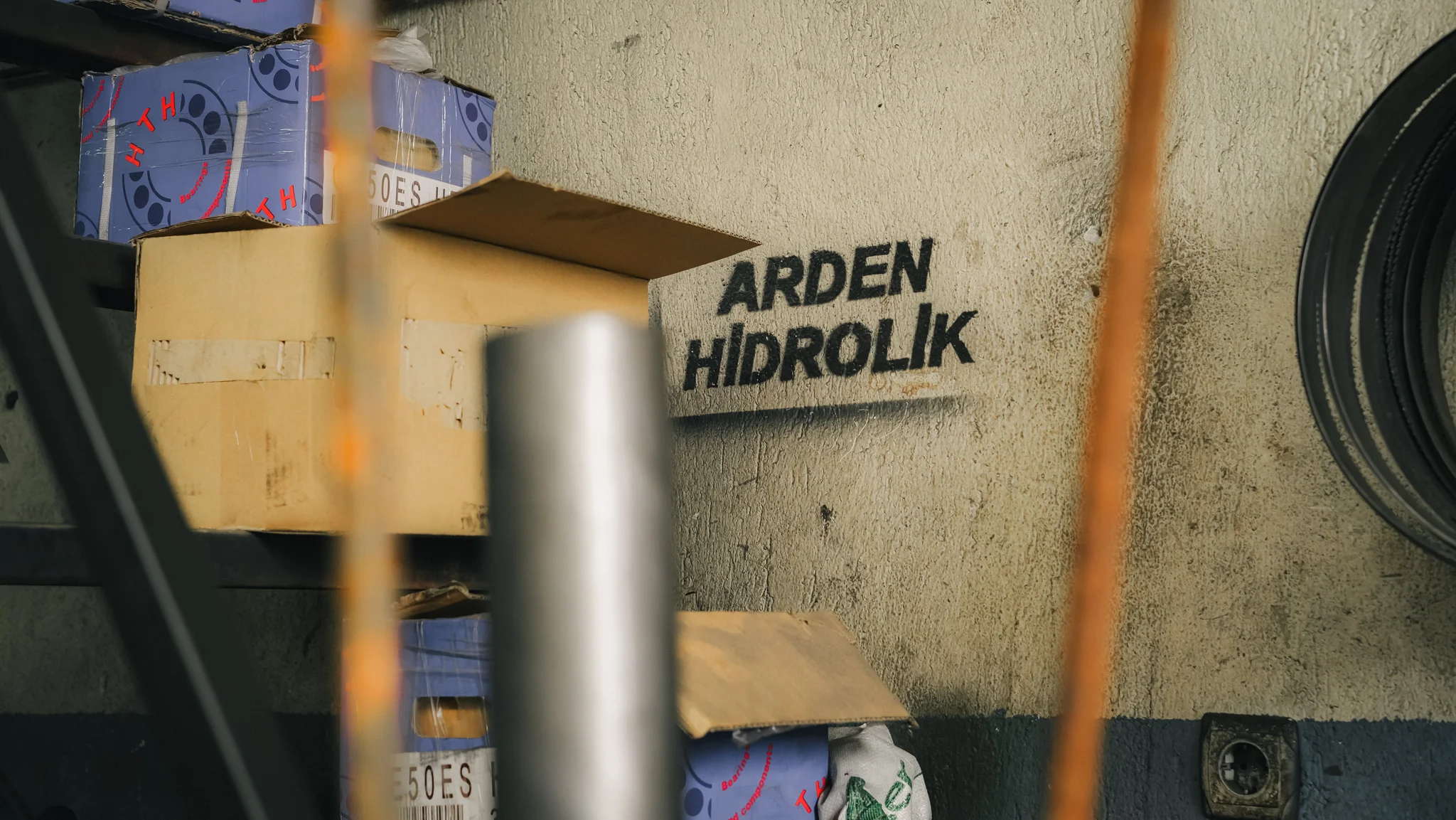 Arden Hidrolik fabrikası iç mekan ve üretim hattı