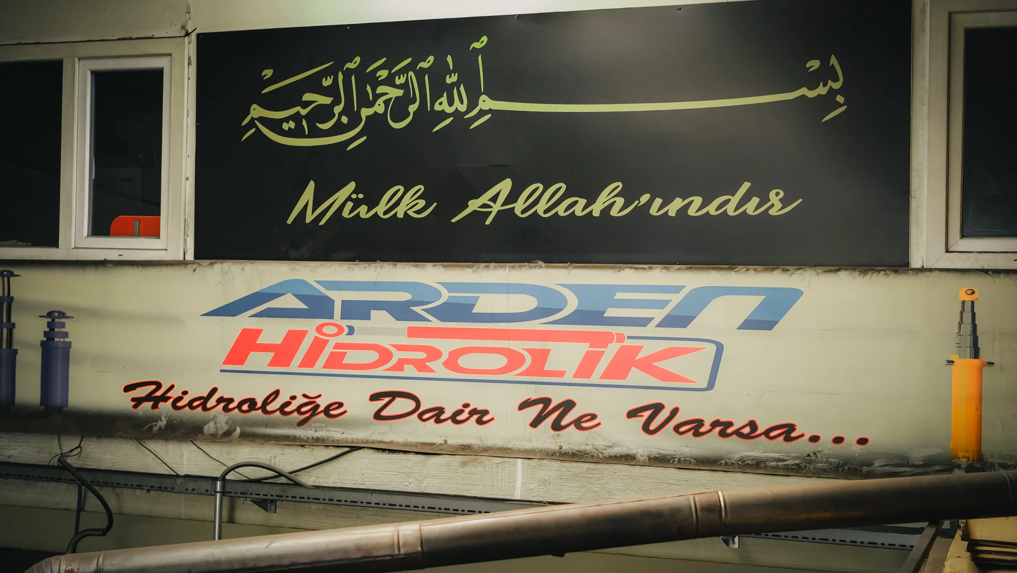 Arden Hidrolik fabrikası iç mekan ve üretim hattı