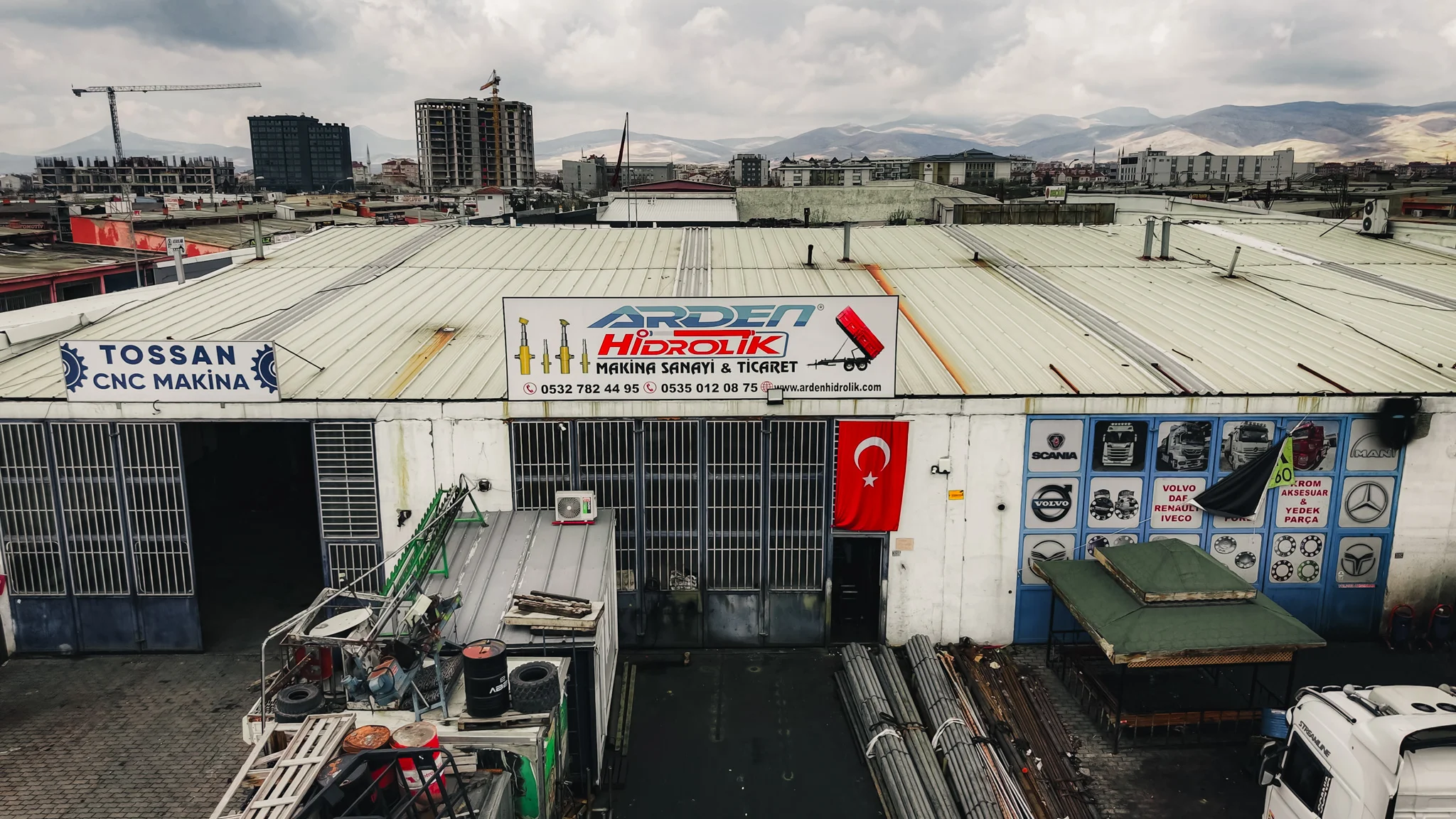 Konya hidrolik sanayi lider firması Arden Hidrolik.